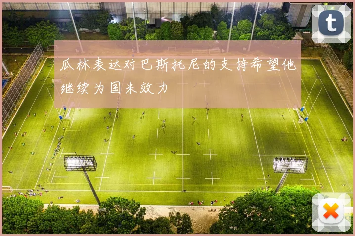 瓜林表达对巴斯托尼的支持希望他继续为国米效力